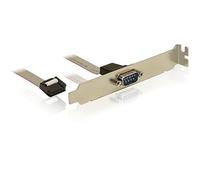 Slot Bracket > 1 x Serial - Panneau série - IDC 9 broches (F) pour DB-9 (M) - 40 cm