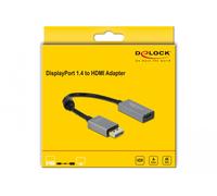 DeLOCK Adaptateur actif DisplayPort 1.4 à HDMI 4K 60 Hz (HDR)