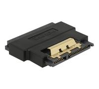 Delock - Adaptateur ATA - Serial ATA 150/300/600 - combo SATA (P) pour combo SATA (R) verrouillé - noir