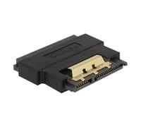Delock - Adaptateur ATA - Serial ATA 150/300/600 - combo SATA (P) pour combo SATA (R) verrouillé - noir