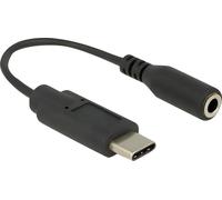 DELOCK Adaptateur audio USB Type-C -> 3,5mm St/Bu 0.14m sw