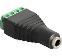 DELOCK Adaptateur bornier 4 broches -> jack 3,5mm femelle