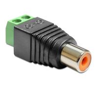 Delock Adaptateur Cinchbuchse > Terminalblock 2 Pin - 65418
