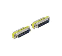 DeLOCK Adaptateur D-Sub 44 Broches Mâle-Femelle Connecteurs Plaqué Or, Dimensions 53.1x9x18.2mm, Référence 65203