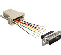 DELOCK Adaptateur D-Sub15 -> RJ45 St/Bu Kit de montage