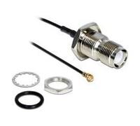 Delock - Adaptateur d'antenne - RP-TNC (F) pour I-PEX (M) - 20 m - RG-174 - noir