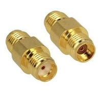 Adaptateur pour antenne WiFi Delock 88478 [1x SMA femelle - 1x SMA femelle] 0.00 m or