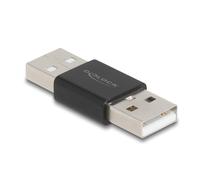 DeLOCK Adaptateur de changement de genre USB 2.0 Type-A mâle à mâle, métal