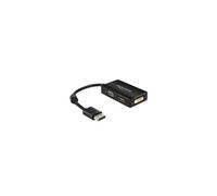 Delock Adaptateur. Displayport 1.1M a VGA/HDMI/DVIH Noir