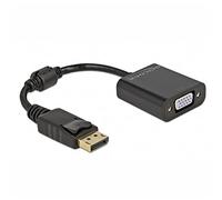 Delock Adaptateur DisplayPort 1.2 mâle vers VGA Femelle Noir Passif