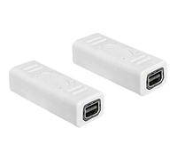 DeLOCK Adaptateur DisplayPort 65450 [1x Mini Port Display Femelle - 1x Mini Port Display Femelle] Blanc