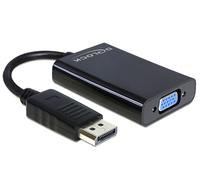DELOCK Adaptateur Displayport DP -> D-Sub15 St/Bu +Audio
