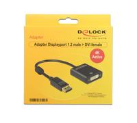 DELOCK Adaptateur Displayport DP -> DVI(24+5) 4K Actif