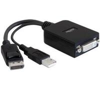 DeLOCK Adaptateur Displayport mâle > DVI-I 24+5 femelle actif
