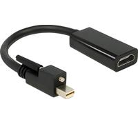 DELOCK Adaptateur Displayport mini DP -> HDMI St/Bu 4K +Schr