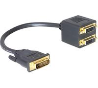 DELOCK Adaptateur DVI DVI(24+1) -> 2x DVI(24+1) St/Bu