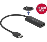Delock Adaptateur HDMI-A mâle vers DisplayPort femelle 4K 60 Hz (63206)
