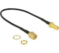 DELOCK Adaptateur HF RP-SMA -> RP-SMA à encastrer 200mm S