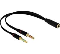 DELOCK Adaptateur Jack 3.5mm -> 2x 3.5mm Bu/St 0.20m