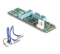DeLOCK 61066 carte et adaptateur d'interfaces Interne USB 3.2 Gen 1 (3.1 Gen 1)