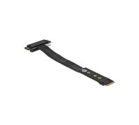 DeLOCK Adaptateur M.2 Key M vers PCIe x4 NVMe avec Câble 20cm - Interface M.2 vers PCIe - Compatible NVMe - Câble SATA inclus - Ref: 64132