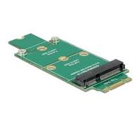 Delock adaptateur m.2 ngff > msata - half full size slot, 62591 G