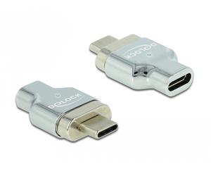 DeLOCK Adaptateur magnétique Thunderbolt 3 / USB Type-C (DP Alt Mode) 8K 30 Hz mâle à femelle