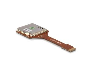 DeLOCK Adaptateur Micro SD/TransFlash vers SD Card 61680 - Couleur Marron - Incompatible Mac - Code SH 84733020