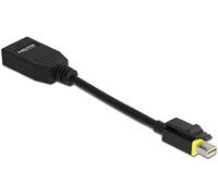 DeLOCK Adaptateur Mini DisplayPort 1.4 vers DisplayPort avec fonction d'encliquetage 8K 60Hz