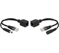 DeLOCK Adaptateur Passif PoE RJ-45 > DC 5,5 x 2,1 mm