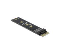 DeLOCK Adaptateur PCIe x1 vers M.2 Key M (2230/2242/2260/2280) - PCIe 4.0, NVMe Support, Compatible Windows 7/8.1/10 - 64105