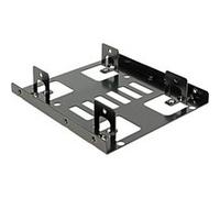 Delock - Adaptateur pour baie de stockage - 3.5" to 2 x 2.5" G