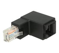 Delock - Adaptateur réseau - RJ-45 (M) incliné pour RJ-45 (F) - UTP - CAT 6