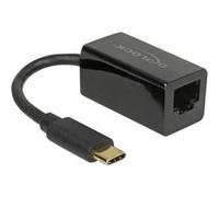 Delock - Adaptateur réseau - USB-C 3.1 - Gigabit Ethernet x 1 - noir G