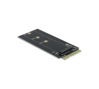 DeLOCK Adaptateur SATA 3.0 vers M.2 B-Key, Support S.M.A.R.T./TRIM, 6 Gbit/s, pour SSD M.2 2230/2242/2260/2280, Dimensions 97x45x4 mm
