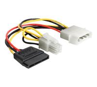 Delock - Adaptateur secteur - alimentation SATA, alimentation P4 pour alimentation interne 4 plots (M) - 15.5 cm
