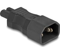 DELOCK Adaptateur secteur IEC 60320 - C14 sur C7, mâle / femelle