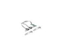 DeLOCK Carte M.2 vers 2x Serial RS-232 DB9, PCIe 2.1, FIFO 256 octets, Supports Profil Standard & Bas, Windows 8/10/11 & Server 2016/2019