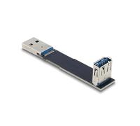 DeLOCK Adaptateur USB 10 Gbps USB type A femelle vers mâle coudé à 90°