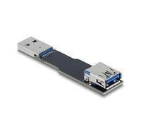DeLOCK Adaptateur USB 10 Gbps USB type A femelle vers mâle droit
