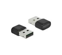 DeLOCK Adaptateur USB 2.0 Bluetooth 4.2 + WLAN AC433 Dualband 2.4/5GHz 802.11a/b/g/n/ac, Débit WLAN 150/433Mbps, Compatible Windows/Linux