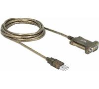 DeLOCK Adaptateur USB 2.0 Type-A > 1 x série DB9 RS-232 - Adaptateur Serieller - USB - RS-232 x 1
