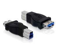 Delock Adaptateur USB 3.0 B mâle vers USB 3.0 A Femelle