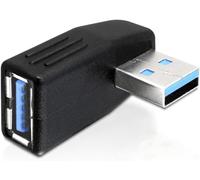 DeLock Adaptateur USB-A 5 Gbit/s mâle vers femelle coudé à 270° horizontal
