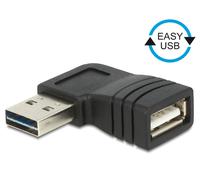 DELOCK Adaptateur USB A -> A 90° mâle/femelle coudé