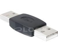 - Inverseur de connexion USB - USB (M) pour USB (M) - noir