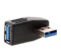 DeLock Adaptateur USB-A mâle vers femelle horizontal coudé 90°