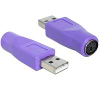 DeLock Adaptateur USB A mâle vers PS/2 femelle