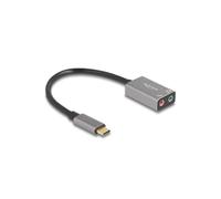 Delock Adaptateur USB-C - 2x adaptateurs Jack 3,5mm
