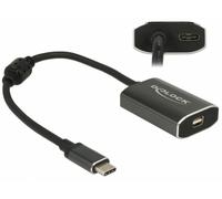 62990 0.2m usb c mini displayport gris câble vidéo et adaptateur